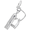 Scuba Tank Charm Silver - 10-8107