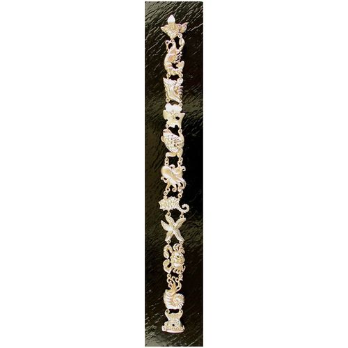 Sea Life Bracelet - 14K Gold 10 Links  - SD-SLB011