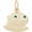 Sea Otter Charm Gold Plated - 10-3561