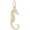 Seahorse Charm Gold Plated - 10-0534