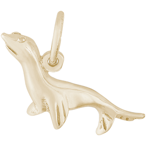 Seal Charm - Gold Plated - 10-0485