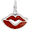 Sealed With A Kiss Charm - Sterling Silver - 10-1647-s