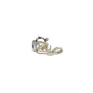 Silver Airboat Pendant - 011