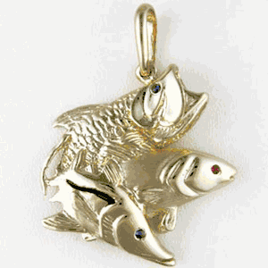 Silver Atlantic Coast Slam Pendant - 208