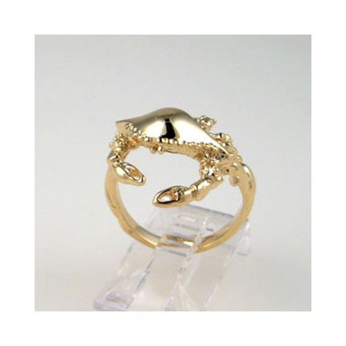 Silver Claw Up Crab Ring - 764