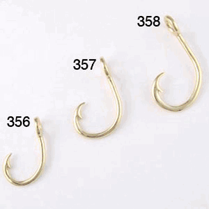 Silver Large Hook Pendant - 358