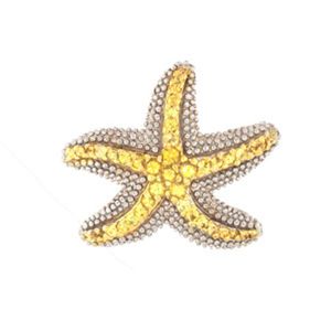 Silver Large Luxe Starfish Pendant - 425 S