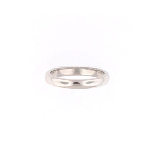 Silver Plain 3mm Stackable Band Ring - 794