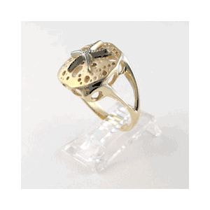 Silver Sand Dollar Ring - 760