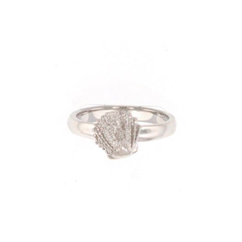 Silver Scallop 3mm Stackable Ring - 794 C