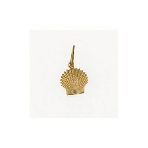 Silver Scallop Medium Pendant - 195