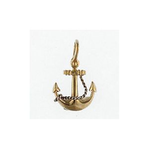 Silver Small Anchor Pendant - 311