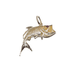 Silver Tarpon Pendant - 103