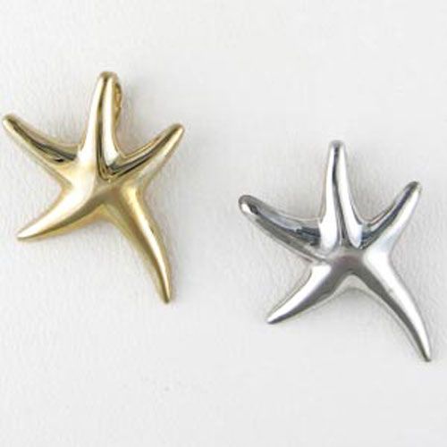 Silver Tiny Spiderstar Pendant - 228