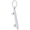 Skate Board Charm Silver - 10-4169