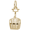 Skiing Gondola Charm 14K Gold - 10-2909