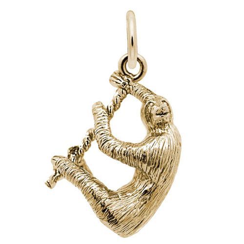 Sloth Charm  - 10K Gold  - 10-1009-0-10K
