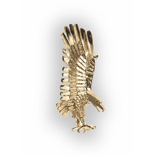 Small Eagle Pendant - 14K Yellow Gold