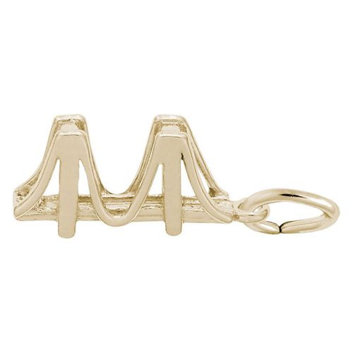 Small Golden Gate Bridge Charm - 10K Gold - 10-6193-10kg