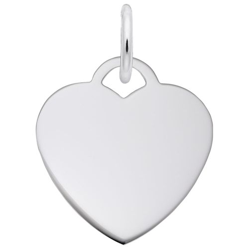 Small Heart - 50 Series Charm - Sterling Silver - 10-8420-50