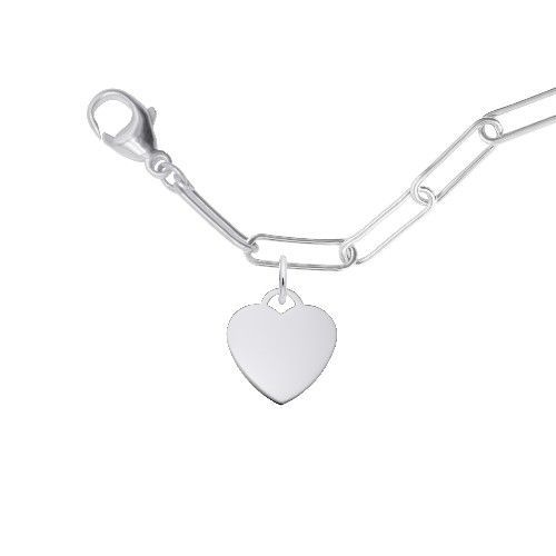 Small Heart Bracelet Set - Sterling Silver - 27-8420-310-SS