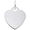 Small Heart - Classic Charm - 14K White Gold - 10-8420