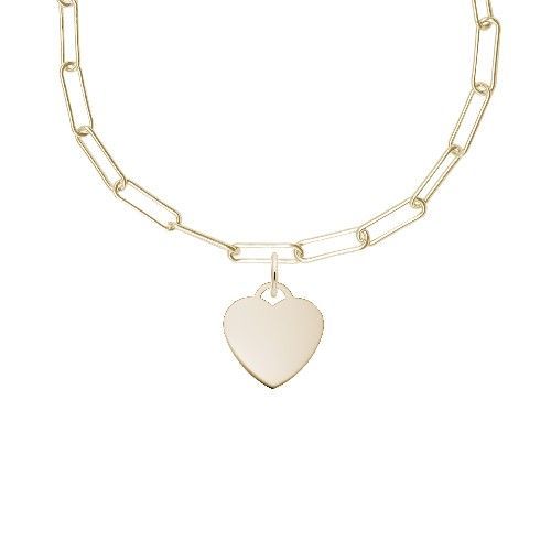 Small Heart Necklace Set - Gold Plated - 29-8420-310-GP