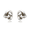 Small Love Knot Stud Earrings - Sterling Silver