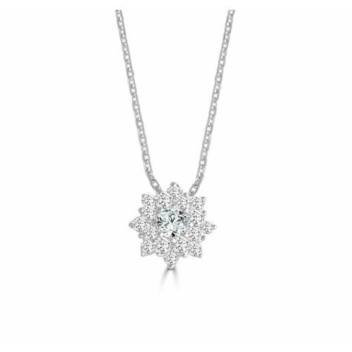 Small Lumina Diamond Cluster Pendant