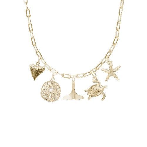 Small Nautical Necklace - Gold Plated - 29-9000-320-GP