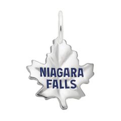 Small Niagara Falls Maple Leaf Charm -  10-1702