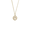 Small Paw Print Necklace Set - Gold Plated - 29-5664-87-GP