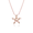 Small Rose Gold Koa Diamond® Starfish Pendant, Hawaiian Inspired  Pendant, SFP-36084/K