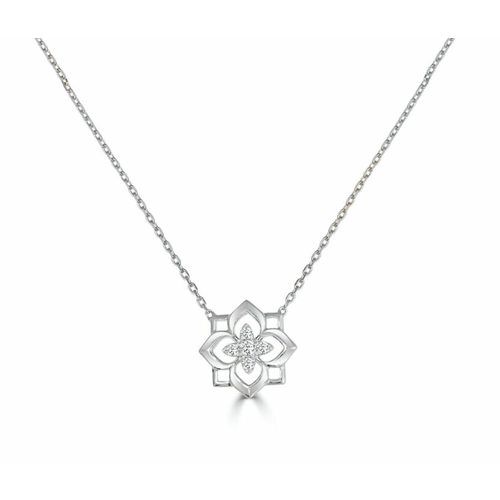 Small Rosette Polished Pendant