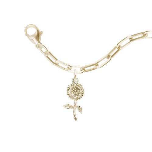 Small Sunflower Bracelet Set - Gold Plated - 27-1980-320-GP