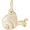 Snail Charm Gold Plated - 10-5464