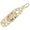 Snow Shoe Charm Gold Plated - 10-3066