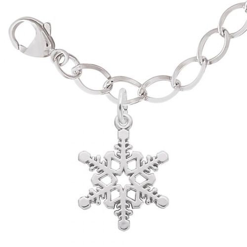 Snowflake Bracelet Set - Silver - 27-7816-112-ss