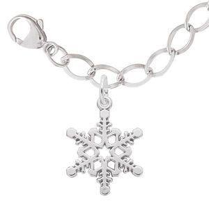 Snowflake Bracelet Set - Silver - 27-7816-112-ss