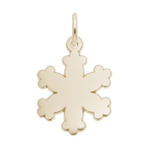 Snowflake Charm - 14K Gold - 10-1869-14kg