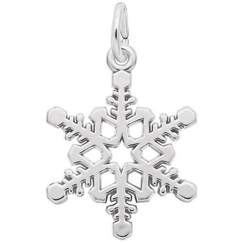 Snowflake W/9152 Necklace  - Sterling Silver  - 27-7816-52-SS