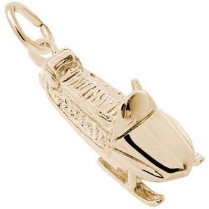 Snowmobile Charm 14K Gold - 10-7756-0-14K