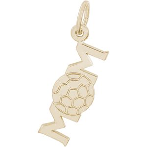 Soccer Mom Charm - 10K Gold - 10-1792-10kg