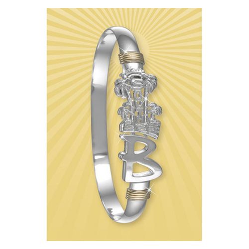 South Beach Miami Florida Destination Bracelet - 6mm 7 Inch