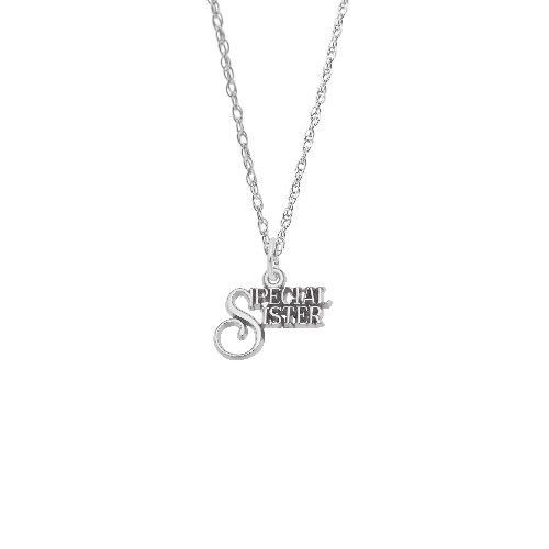 Special Sister Necklace Set - Sterling Silver - 29-2957-87-SS