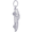 Sports Car Charm Silver - 10-6165