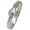 Ss 10mm In Port Hook Bracelet W/ss Wraps 8.0 Inch - S10IPH80