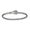 SS/14k Gold 3.5mm Unity Larimar Cable Hook Bracelet 6.0  - CBLC35UNYL60