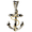 Ss/14ky Anchor Two Tone Pendant Xl - TTPANCXL