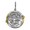 Ss/14ky Atocha Replica Coin Two Tone Pendant W/14ky Swords & Pin 27mm - TCTTSWPATOCT8